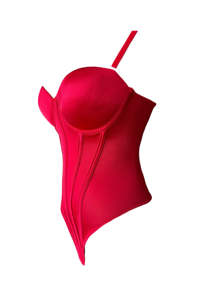 Ivanna Bodysuit Rojo