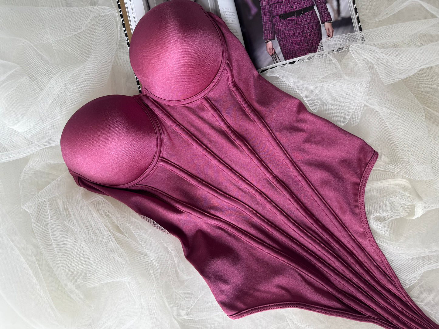Ivanna Bodysuit Mulberry