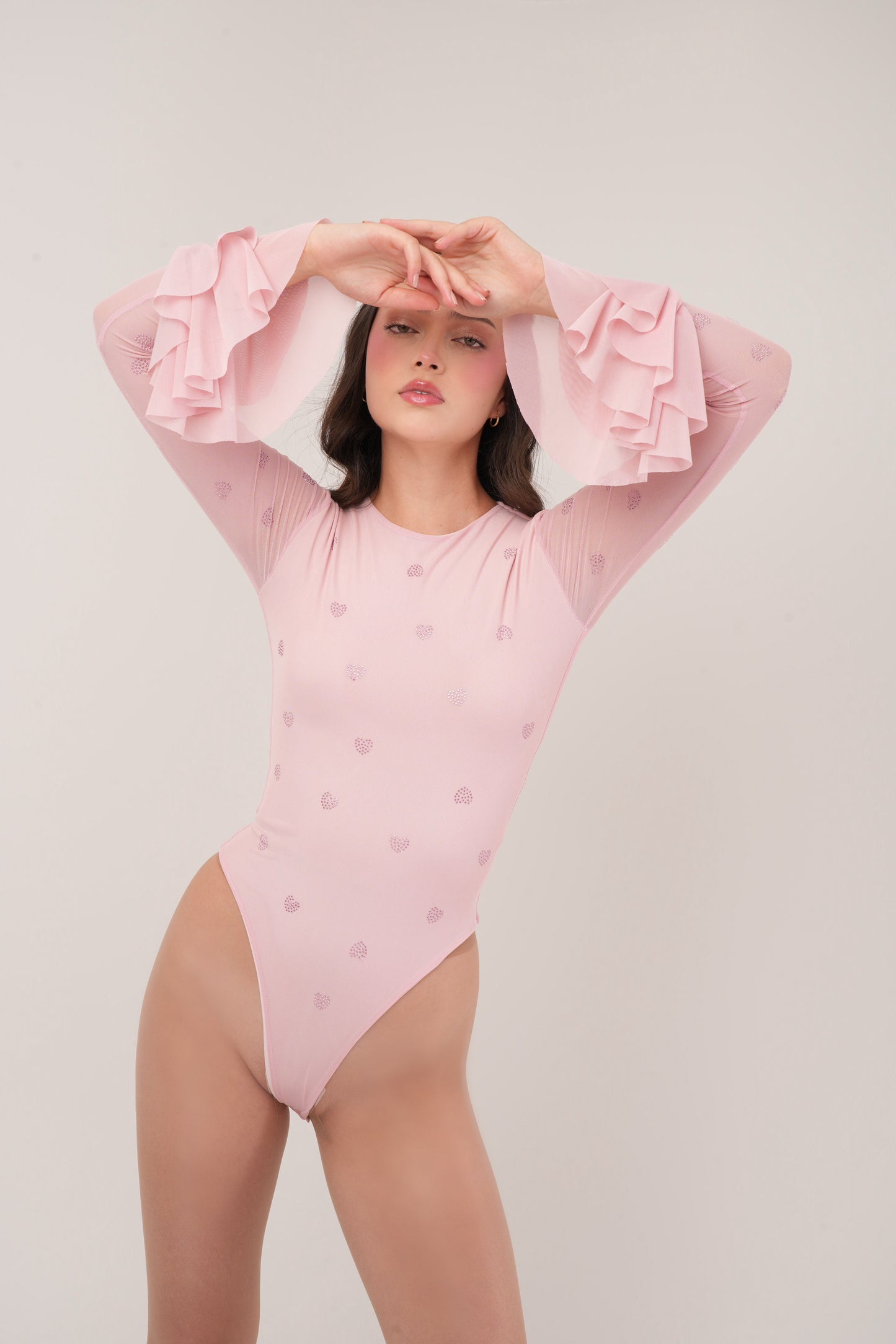 Aurora Bodysuit Baby Pink