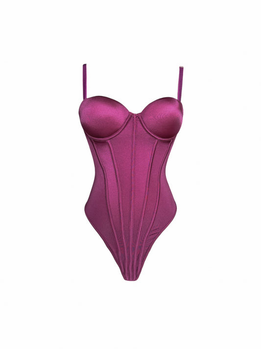 Ivanna Bodysuit Mulberry